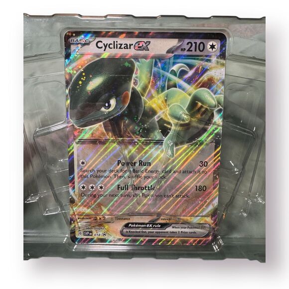 Pokemon Scarlet & Violet 096 Cyclizar Holo Promo‎ Card 2023 - Picture 1 of 3